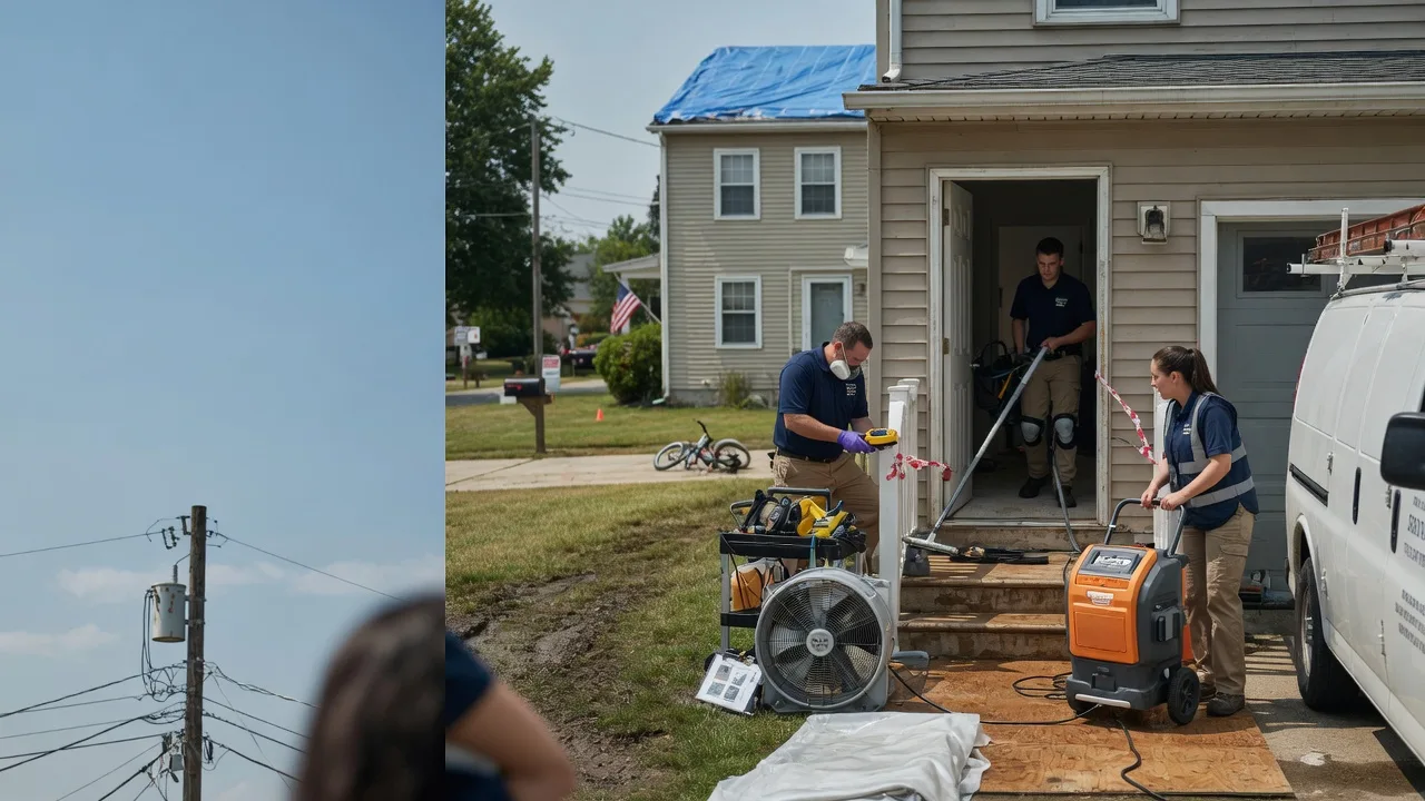 Water Damage Repair in Pine Prairie, LA near me